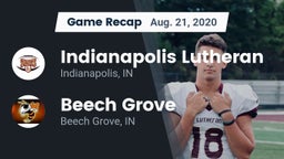 Recap: Indianapolis Lutheran  vs. Beech Grove  2020