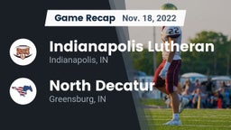 Recap: Indianapolis Lutheran  vs. North Decatur  2022