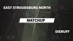 Matchup: East Stroudsburg vs. Dieruff  2016