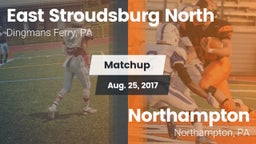 Matchup: East Stroudsburg vs. Northampton  2017