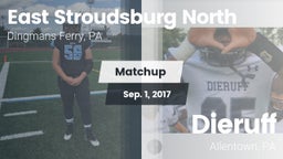 Matchup: East Stroudsburg vs. Dieruff  2017