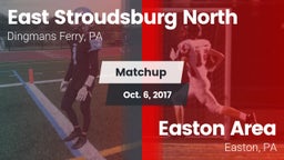 Matchup: East Stroudsburg vs. Easton Area  2017