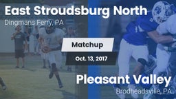 Matchup: East Stroudsburg vs. Pleasant Valley  2017