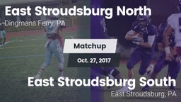 Matchup: East Stroudsburg vs. East Stroudsburg South  2017