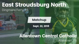Matchup: East Stroudsburg vs. Allentown Central Catholic  2018