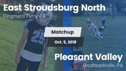 Matchup: East Stroudsburg vs. Pleasant Valley  2018