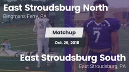 Matchup: East Stroudsburg vs. East Stroudsburg  South 2018