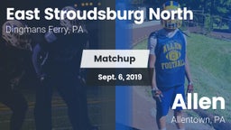 Matchup: East Stroudsburg vs. Allen  2019
