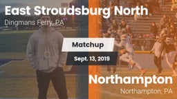 Matchup: East Stroudsburg vs. Northampton  2019