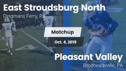 Matchup: East Stroudsburg vs. Pleasant Valley  2019