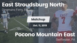 Matchup: East Stroudsburg vs. Pocono Mountain East  2019