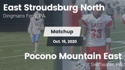 Matchup: East Stroudsburg vs. Pocono Mountain East  2020