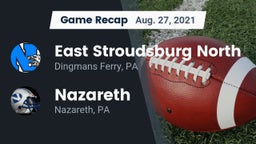 Recap: East Stroudsburg North  vs. Nazareth  2021