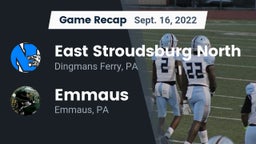 Recap: East Stroudsburg North  vs. Emmaus  2022