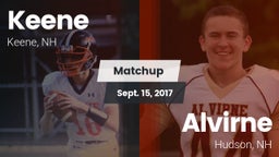 Matchup: Keene  vs. Alvirne  2017