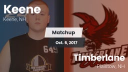 Matchup: Keene  vs. Timberlane  2017