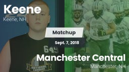 Matchup: Keene  vs. Manchester Central  2018