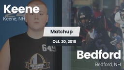 Matchup: Keene  vs. Bedford  2018