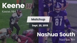 Matchup: Keene  vs. Nashua  South 2019