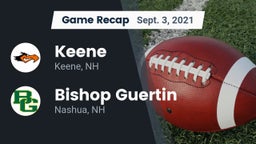 Recap: Keene  vs. Bishop Guertin  2021