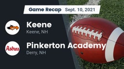 Recap: Keene  vs. Pinkerton Academy 2021