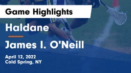 Haldane  vs James I. O'Neill  Game Highlights - April 12, 2022
