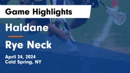 Haldane  vs Rye Neck  Game Highlights - April 24, 2024