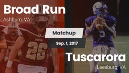 Matchup: Broad Run High vs. Tuscarora  2017