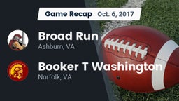 Recap: Broad Run  vs. Booker T Washington  2017