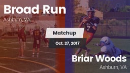 Matchup: Broad Run High vs. Briar Woods  2017