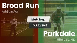 Matchup: Broad Run High vs. Parkdale  2018