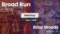 Matchup: Broad Run High vs. Briar Woods  2019