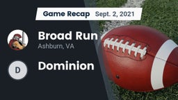 Recap: Broad Run  vs. Dominion  2021