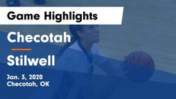 Checotah  vs Stilwell  Game Highlights - Jan. 3, 2020
