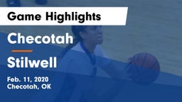 Checotah  vs Stilwell  Game Highlights - Feb. 11, 2020