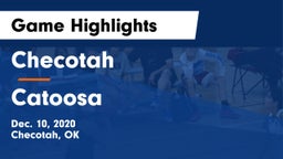 Checotah  vs Catoosa  Game Highlights - Dec. 10, 2020