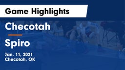 Checotah  vs Spiro  Game Highlights - Jan. 11, 2021