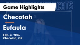 Checotah  vs Eufaula Game Highlights - Feb. 4, 2023