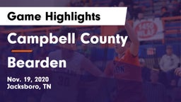 Campbell County  vs Bearden  Game Highlights - Nov. 19, 2020