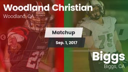 Matchup: Woodland Christian vs. Biggs  2017
