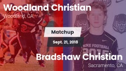 Matchup: Woodland Christian vs. Bradshaw Christian  2018