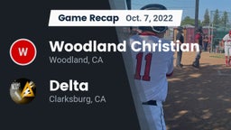 Recap: Woodland Christian  vs. Delta  2022