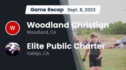 Recap: Woodland Christian  vs. Elite Public Charter  2023