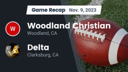 Recap: Woodland Christian  vs. Delta  2023