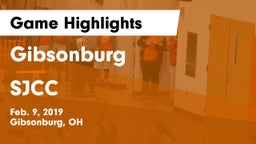 Gibsonburg  vs SJCC Game Highlights - Feb. 9, 2019
