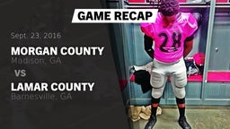 Recap: Morgan County  vs. Lamar County  2016