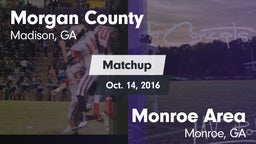 Matchup: Morgan County High S vs. Monroe Area  2016