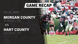 Recap: Morgan County  vs. Hart County  2016