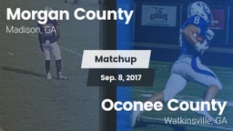 Matchup: Morgan County High S vs. Oconee County  2017