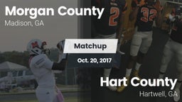 Matchup: Morgan County High S vs. Hart County  2017